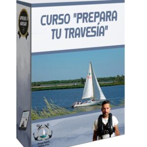 formación online para aprender a preparar y planificar travesías y rutas en barco