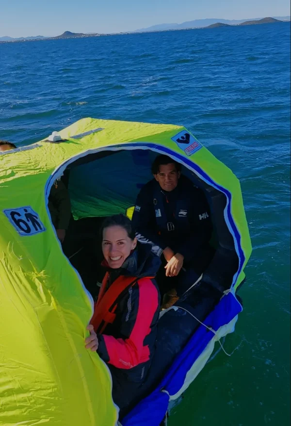 Balsa salvavidas como se usa